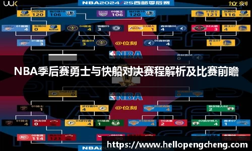 NBA季后赛勇士与快船对决赛程解析及比赛前瞻